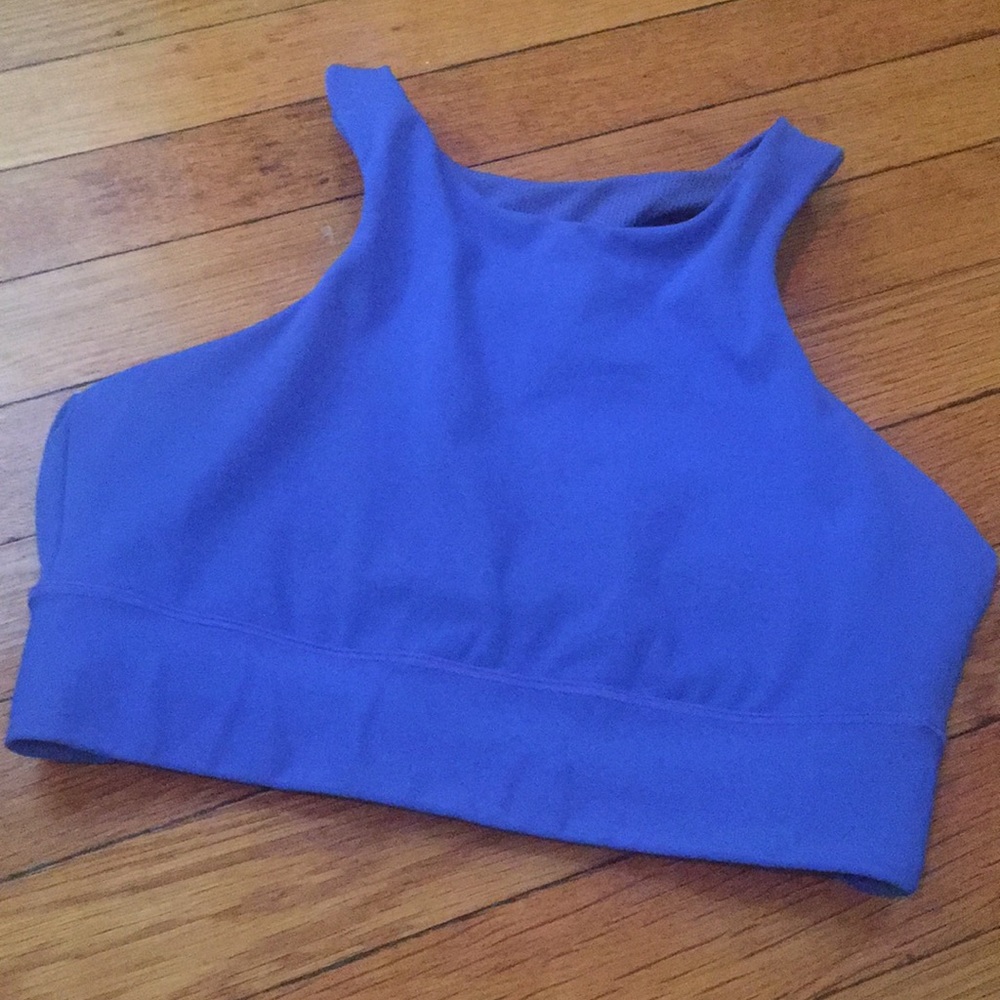 Athleta Half Moon High Neck Sports Bra
